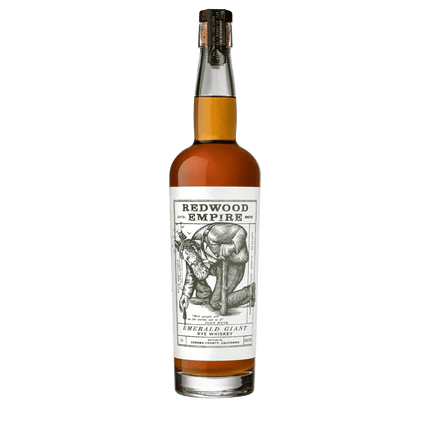 REDWOOD EMPIRE EMERLD GIANT RYE WHISKEY 750ML 115.40 PROOF - Wine barrel Plus