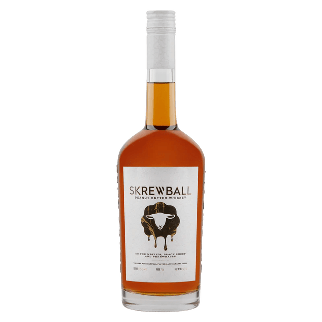 SKREWBALL PEANUT BUTTER WHISKY 70 Proof 750 ml - Wine barrel Plus