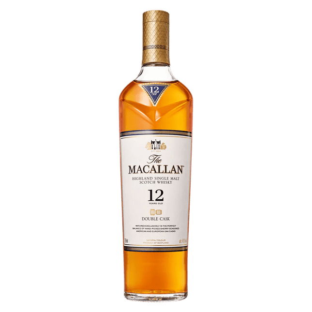 MACALLAN - 12 YR DOUBLE CASK 86 Proof 750 ml - Wine barrel Plus