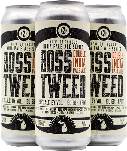 BOSS TWEED DOUBLE INDIA PALE 4PK - Wine barrel Plus