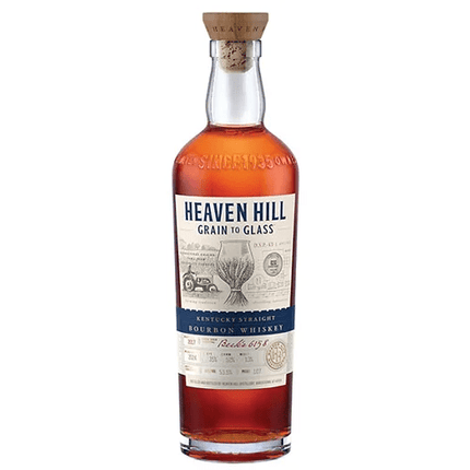 HEAVEN HILL GRAIN TO GLASS 700ML 107 PROOF - Wine barrel Plus