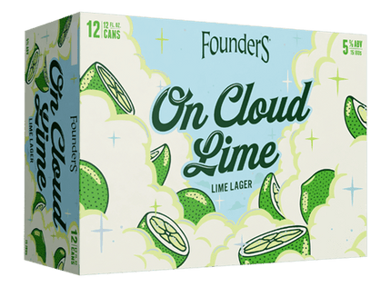 FOUNDERS ON CLOUD LIME LAGER 12PK CAN - Wine barrel Plus