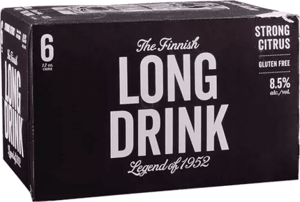 LONG DRINK STRONG GIN RTD 6PK - Wine barrel Plus