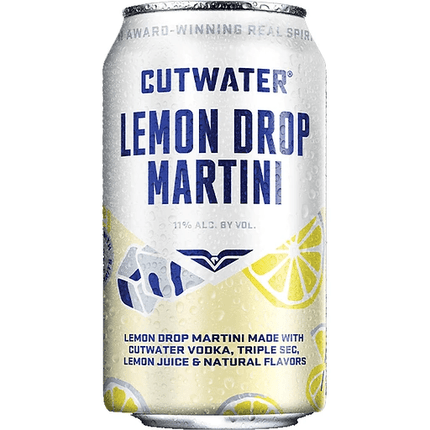 CUTWATER LEMON DROP MARTINI 4PK - Wine barrel Plus