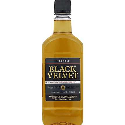 BLACK VELVET CANADIAN PL 80 Proof 750 ml - Wine barrel Plus