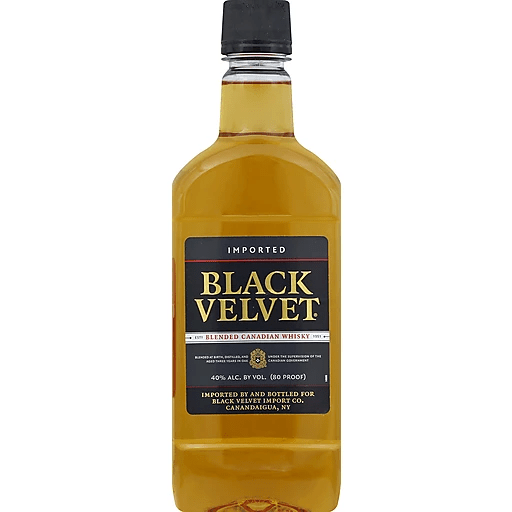 BLACK VELVET CANADIAN PL 80 Proof 750 ml - Wine barrel Plus