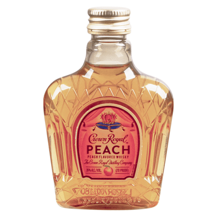 CROWN ROYAL PEACH 70 PROOF 50ML - Wine barrel Plus