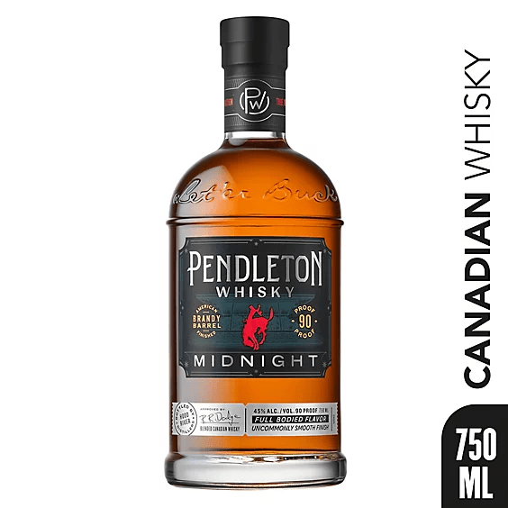 PENDLETON MIDNIGHT 90 Proof 750 ml - Wine barrel Plus