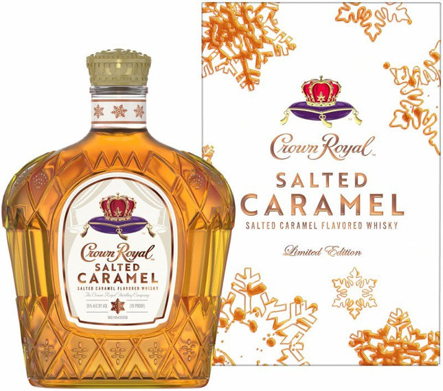 CROWN ROYAL SALTED CARAMEL 70 Proof 750 ml - Wine barrel Plus