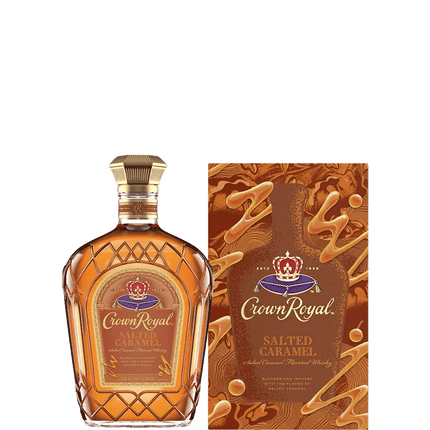 CROWN ROYAL SALTED CARAMEL 70 Proof 750 ml - Wine barrel Plus