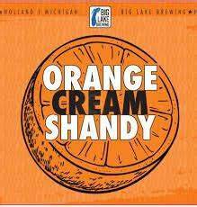BIG LAKE ORANGE CREAM SHANDY 1/6BBL - Wine barrel Plus