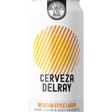BREW DETROIT CERVEZA DELRAY 1/6BBL - Wine barrel Plus