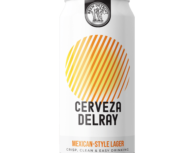 BREW DETROIT CERVEZA DELRAY 1/6BBL - Wine barrel Plus