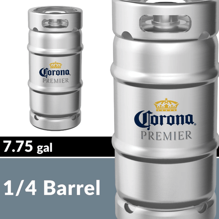 CORONA PREMIER 1/4 BBL - Wine barrel Plus