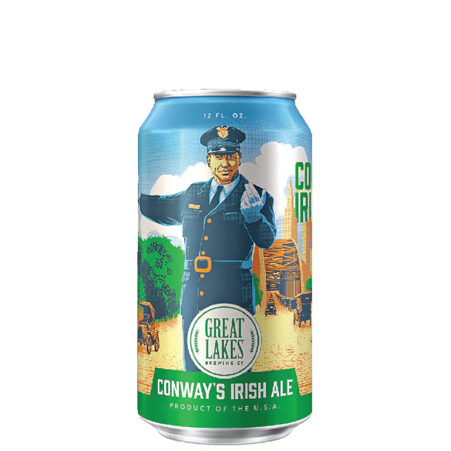 GREAT LAKES CONWAYS IRISH ALE 1/6 BARREL KEG - Wine barrel Plus