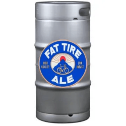 New Belgium Fat Tire 1/6 BARREL - Wine barrel Plus