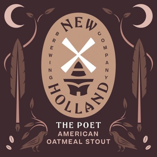 NEW HOLLAND POET STOUT 1/6 BBL - Wine barrel Plus