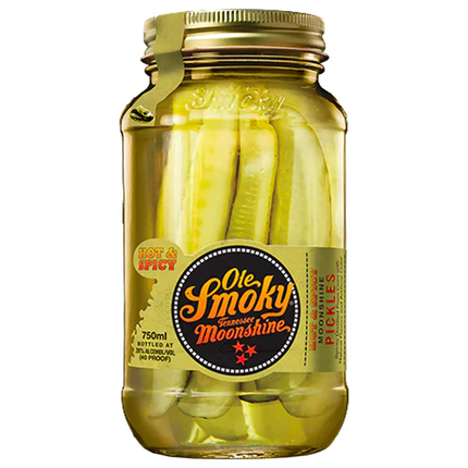 OLE SMOKY HOT & SPICY PICKLE 750ML 40 PROOF - Wine barrel Plus