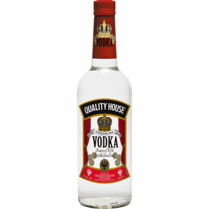 QUALITY HOUSE VODKA 80 Proof 750 ml - Wine barrel Plus