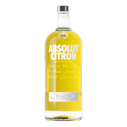 ABSOLUT CITRON 80 Proof 1750 ml - Wine barrel Plus