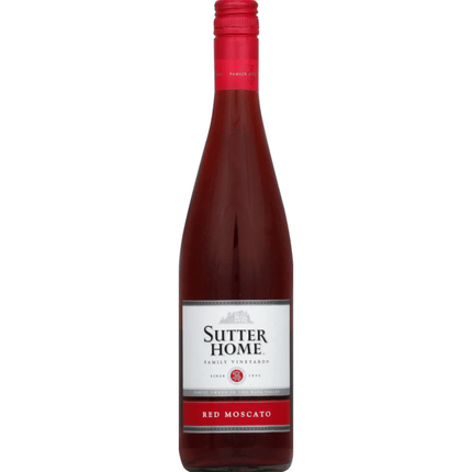 SUTTER HOME RED MOSCATO 750ML - Wine barrel Plus