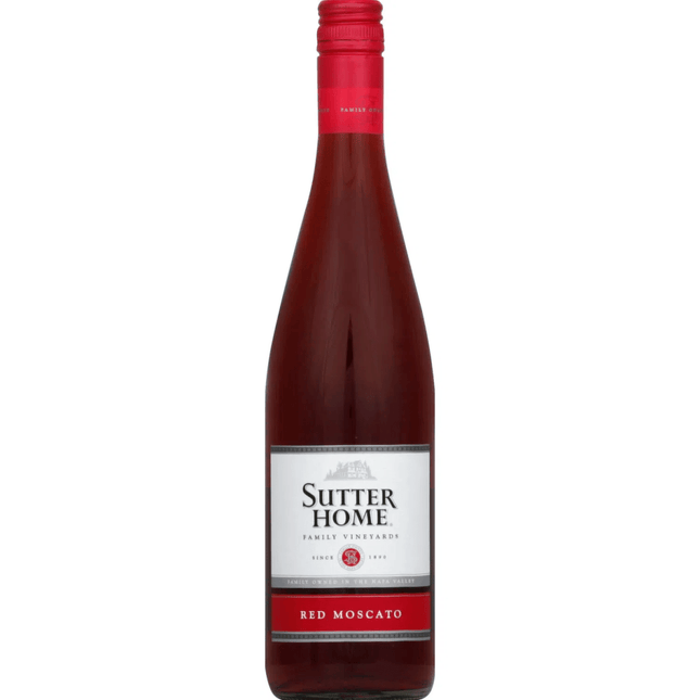 SUTTER HOME RED MOSCATO 750ML - Wine barrel Plus