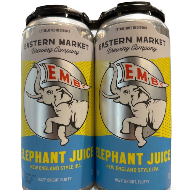 EASTERN MARKET ELEPHANT JUICE 4PK 16OZ CAN - Wine barrel Plus