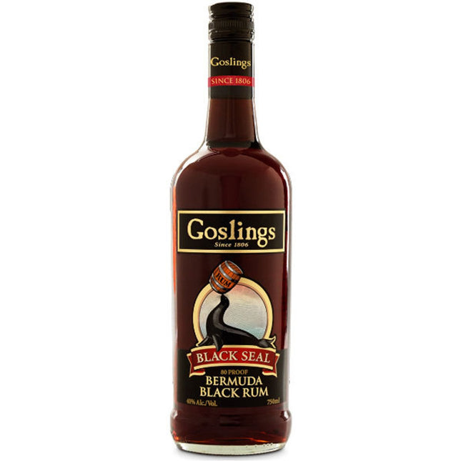 GOSLING'S BLACK SEAL 80 (BER) 80 Proof 750 ml - Wine barrel Plus