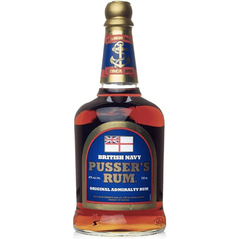 PUSSER'S BRITISH NAVY RUM 84 Proof 750 ml - Wine barrel Plus