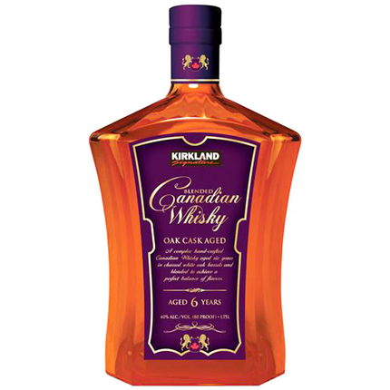 KIRKLAND CANADIAN WHISKEY - 6 YR 80 Proof 1750 ml - Wine barrel Plus