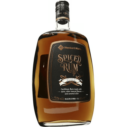 MEMBER'S MARK SPICED RUM 70 Proof 1750 ml - Wine barrel Plus