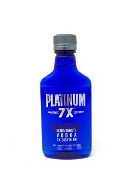 PLATINUM 7X PL 80 Proof 200 ml - Wine barrel Plus
