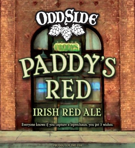 ODD SIDE PADDYS RED 1/4BBL - Wine barrel Plus