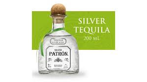 PATRON SILVER 80 Proof 200 ml - Wine barrel Plus