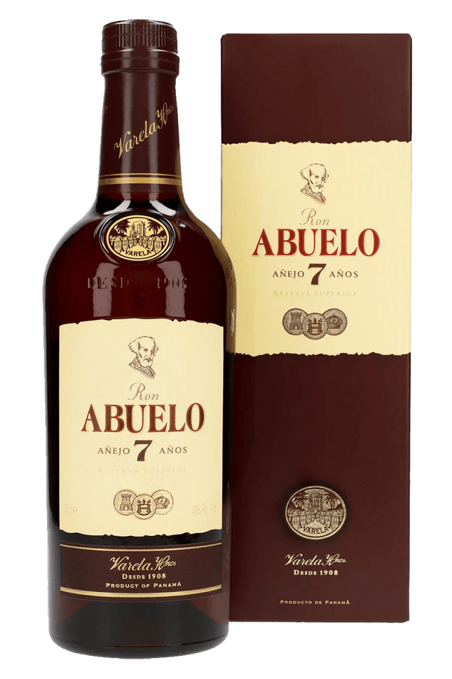 RON ABUELO ANEJO - 7 YR 80 Proof 750 ml - Wine barrel Plus
