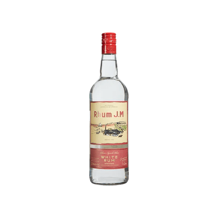 RHUM J.M WHITE RUM 110 Proof 1000 ml - Wine barrel Plus