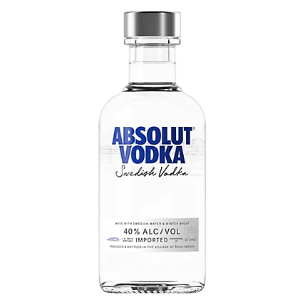 ABSOLUT SWEDISH 80 80 Proof 200 ml - Wine barrel Plus
