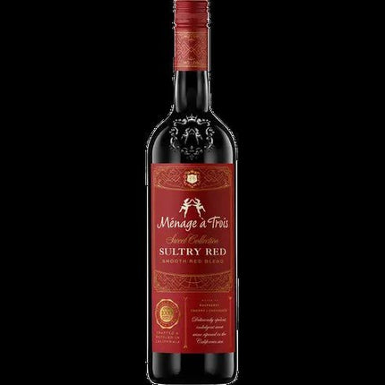 MENAGE A TROIS SULTRY SMOOTH RED BLEND 750 ML - Wine barrel Plus