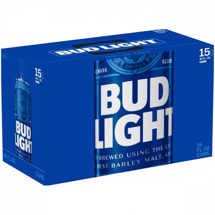 Bud Light 15 Can - Wine barrel Plus