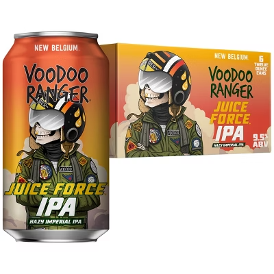 New Belgium Voodoo Ranger Juice Force 6 can - Wine barrel Plus