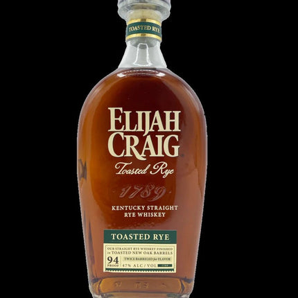 ELIJAH CRAIG TOASTED BARRELS RYE 750ML 94 PROOF - Wine barrel Plus
