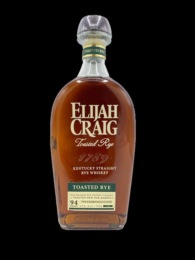 ELIJAH CRAIG TOASTED BARRELS RYE 750ML 94 PROOF - Wine barrel Plus