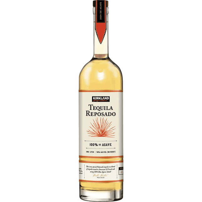 Kirkland Reposado Tequila 1L - 80 Proof Premium Spirits – Wine