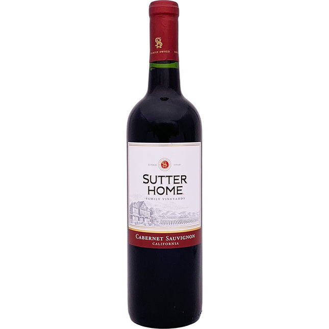 SUTTER HOME CABERNET SAUVIGNON 750ML - Wine barrel Plus
