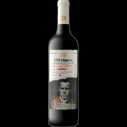 19 CRIMES CABERNET SAUVIGNON 750ML - Wine barrel Plus