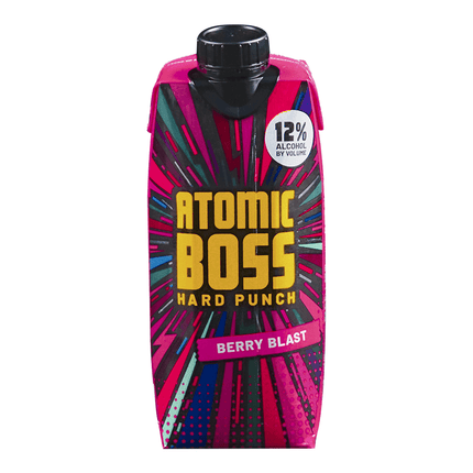 ATOMIC BOSS HARD PUNCH 500ML - Wine barrel Plus