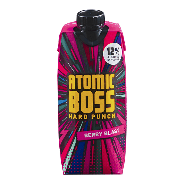 ATOMIC BOSS HARD PUNCH 500ML - Wine barrel Plus