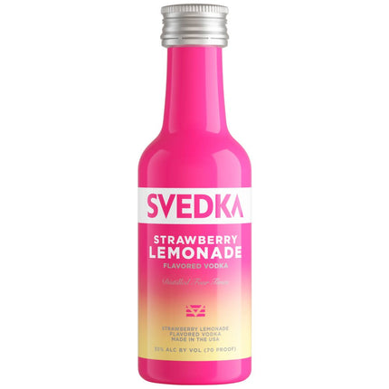 SVEDKA STRAWBERRY LEMONADE PL 70 Proof 50 ml - Wine barrel Plus