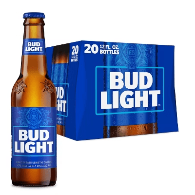 Bud Light 20pk Bottle - Wine barrel Plus
