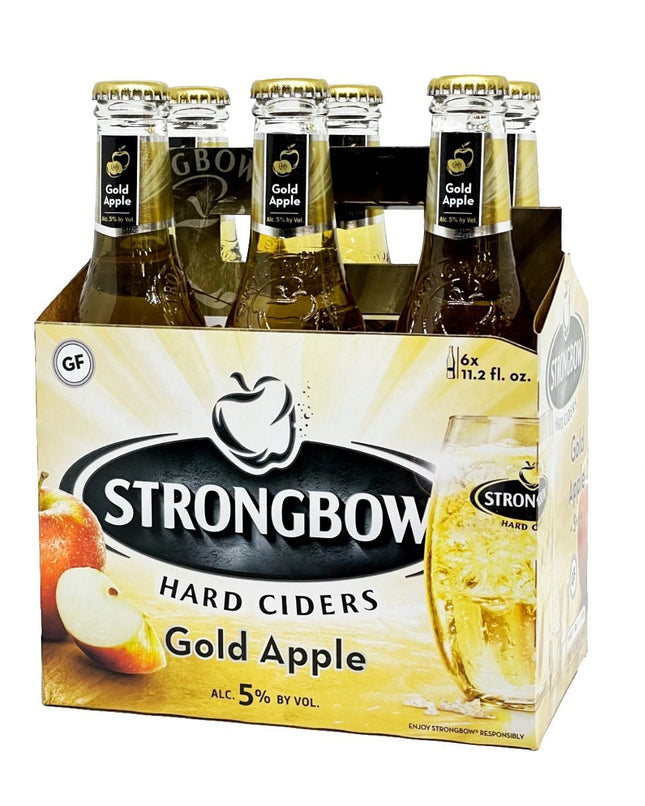 Strongbow Gold 6 11.2oz Bottle - Wine barrel Plus
